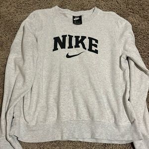 Grey Nike Crewneck